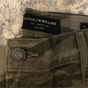 Lucky Brand Camo Cargo Pants